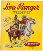 "LONE RANGER - TONTO" BOXED PLA-MASTER PLAY SUIT.