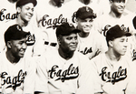 1946 NEGRO LEAGUE CHAMPION NEWARK EAGLES TEAM PHOTO FROM THE EFFA MANELY ESTATE.