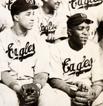 1946 NEGRO LEAGUE CHAMPION NEWARK EAGLES TEAM PHOTO FROM THE EFFA MANELY ESTATE.