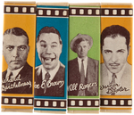 U.S. RADIO GUM FULL PACK FEATURING MOVIE STAR WRAPPERS.