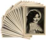 LUX SOAP PREMIUM MGM MOVIE STAR PICTURES COMPLETE RETAILER'S PACK.