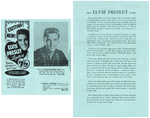 "ELVIS PRESLEY FAN CLUB" RARE CLUB EPHEMERA LOT.