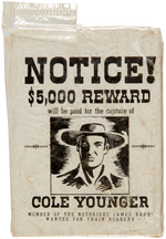 NU-CARDS "WANTED" CELLO PACK.