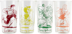 "SHMOO TUMBLER SET" BOXED LI'L ABNER GLASSES.