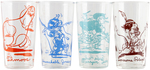 "SHMOO TUMBLER SET" BOXED LI'L ABNER GLASSES.