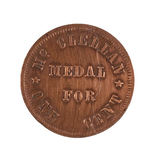 McCLELLAN 1864 COPPER CAMPAIGN TOKEN.