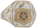 "TOM MIX DEPUTY" SCARCE PREMIUM RING.