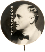 GORGEOUS "ROOSEVELT" REAL PHOTO PORTAIT BUTTON HAKE #33.