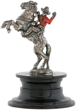 LONE RANGER "DELL WESTON" MINIATURE STERLING SILVER FIGURE.