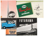 NYWF 1939-40 AUTOMOTIVE RELATED EPHEMERA.