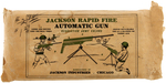 WORLD WAR II "JACKSON AUTOMATIC GUN" TOY.