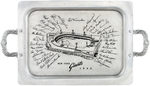 "NEW YORK GIANTS 1952" PRESENTATION TRAY.