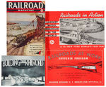 NYWF 1939-40 RAILROAD RELATED EPHEMERA LOT.