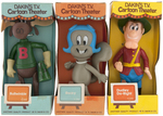 ROCKY, BULLWINKLE & DUDLEY DO-RIGHT BOXED DAKIN TRIO.