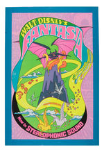 “FANTASIA” PSYCHEDELIC 1970 RE-RELEASE MOVIE POSTERS.