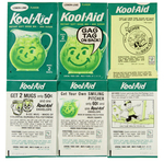 "KOOL-AID" DISPLAY WITH PACKS & PROOFS EXTENSIVE LOT.