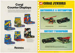 "CORGI' EXTENSIVE LOT OF CATALOGS, SALES SHEETS & MORE.