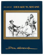 BATMAN ARTIST DICK SPRANG "THE ART OF RICHARD W. SPRANG" SIGNED & NUMBERED HARDCOVER BOOK.