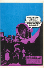 PINK FLOYD 1968 SACRAMENTO, CALIFORNIA CONCERT POSTER.