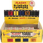 MARX "FLASHY FLICKERS FILMS" DISPLAY BOX.