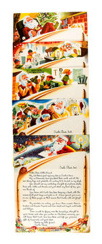 SANTA CLAUS/STANDARD OIL CHRISTMAS LETTERS WITH ENVELOPES.