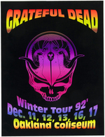 THE GRATEFUL DEAD 1990s CONCERT POSTER PAIR.