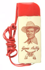 GENE AUTRY COWBOY LARIAT/FLASHLIGHT.