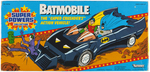 "SUPER POWERS COLLECTION - BATMOBILE" BOXED VEHICLE.