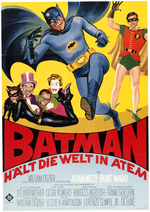 "BATMAN" GERMAN MOVIE POSTER.