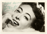 JOAN CRAWFORD SIGNED PHOTO.