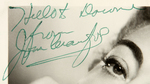 JOAN CRAWFORD SIGNED PHOTO.