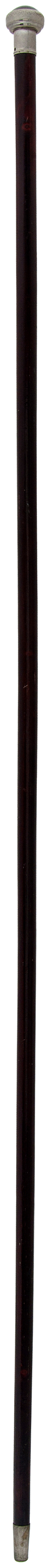 JAMES G. BLAINE CAMPAIGN CANE FEATURING REAL PHOTO PORTRAIT UNDER GLASS.