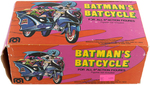 BATMAN BATCYCLE” BLUE VARIETY IN BOX BY MEGO.