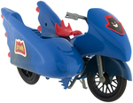 BATMAN BATCYCLE” BLUE VARIETY IN BOX BY MEGO.