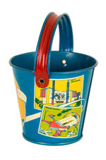 1939 NYWF PAIL WITH SHOVEL.