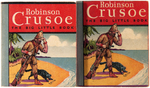 "THE STORY OF ROBINSON CRUSOE" SOFTCOVER BLB PAIR.