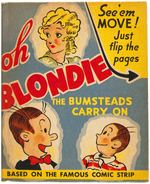 "OH, BLONDIE - THE BUMSTEADS CARRY ON" FILE COPY BTLB.