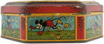 MICKEY MOUSE FRENCH TIN CONTAINER.
