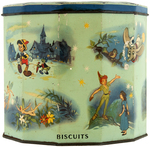 DISNEY CHARACTERS ENGLISH BISCUIT TIN.