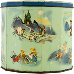 DISNEY CHARACTERS ENGLISH BISCUIT TIN.