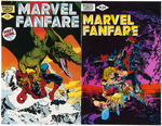 MARVEL FANFARE ISSUES #1-51 RUN.