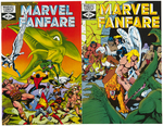 MARVEL FANFARE ISSUES #1-51 RUN.