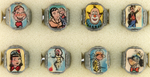 HOWDY DOODY NABISCO FLICKER RING SET.