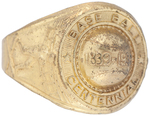 JACK ARMSTRONG "BASEBALL CENTENNIAL" RING IN BEAUTIFUL NM CONDITION.