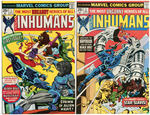 THE INHUMANS ISSUES #1-12 FULL RUN.