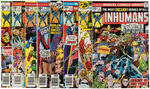 THE INHUMANS ISSUES #1-12 FULL RUN.