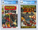 AMAZING ADVENTURES VOLUME 1 ISSUES #1 & 11 CGC GRADED AND #2-10 RAW RUN.