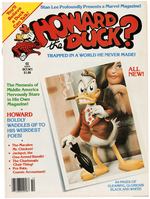 HOWARD THE DUCK ISSUES #1-12, 14-31, ANN. #1 AND MAGAZINE #1-9 RUN.