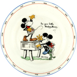 MICKEY & MINNIE MOUSE PARAGON CHINA PLATE.