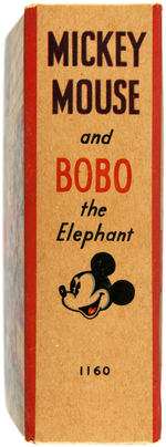 "MICKEY MOUSE AND BOBO THE ELEPHANT" FILE COPY BLB.